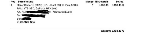 狂点15分钟下单按钮！网友半价抢下RTX 5090笔记本：直接省17000元
